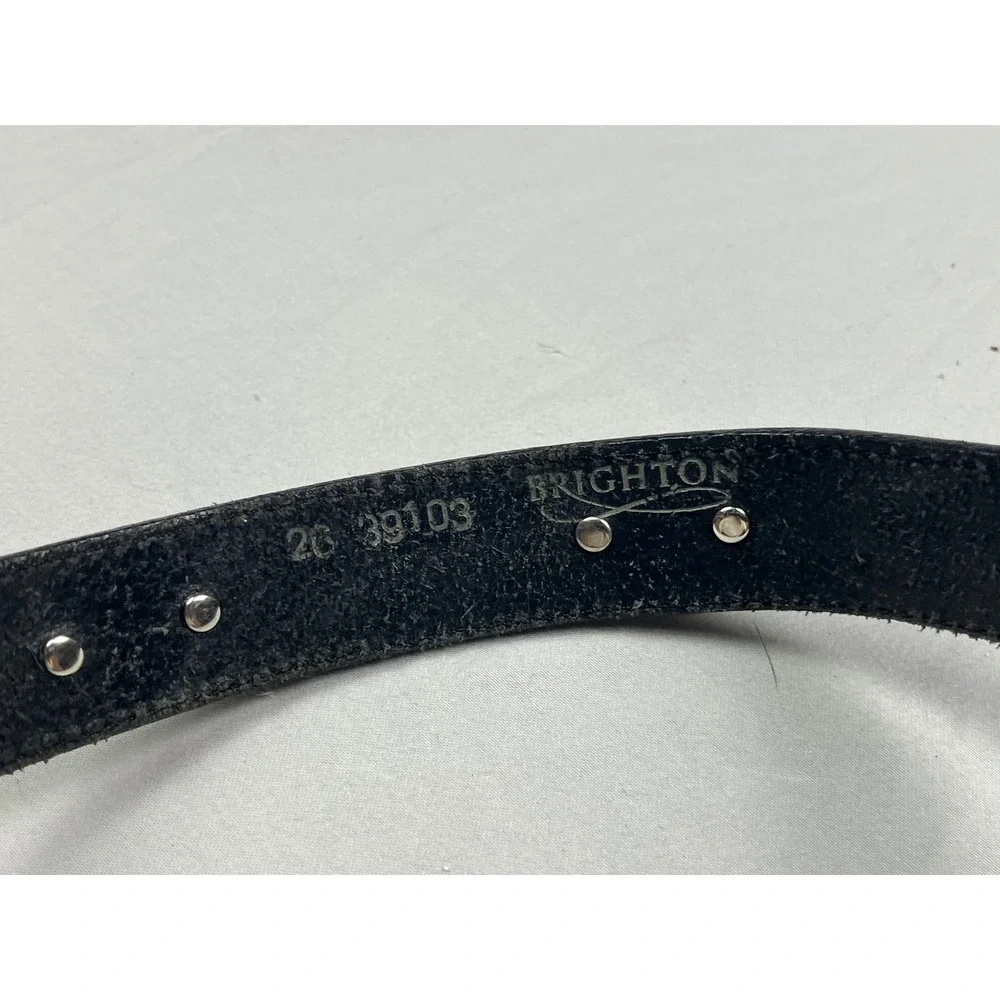 Brighton black leather